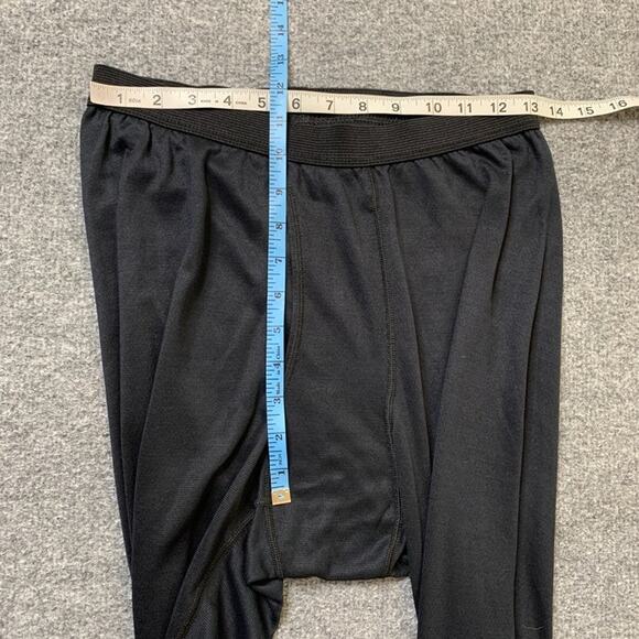 Vintage Patagonia Tights Mens Small Black Capilene Midweight Base Layer Made USA - Picture 3 of 10